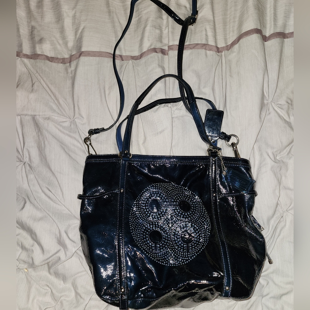 Blue Coach Purse